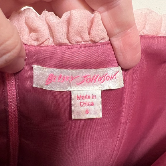 🚫SOLD🚫 Betsey Johnson Vintage Y2K Ombré Strapless Dress - Picture 4 of 5